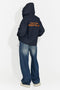 Jacheta dama casual bleumarin Bursanty Bogas
