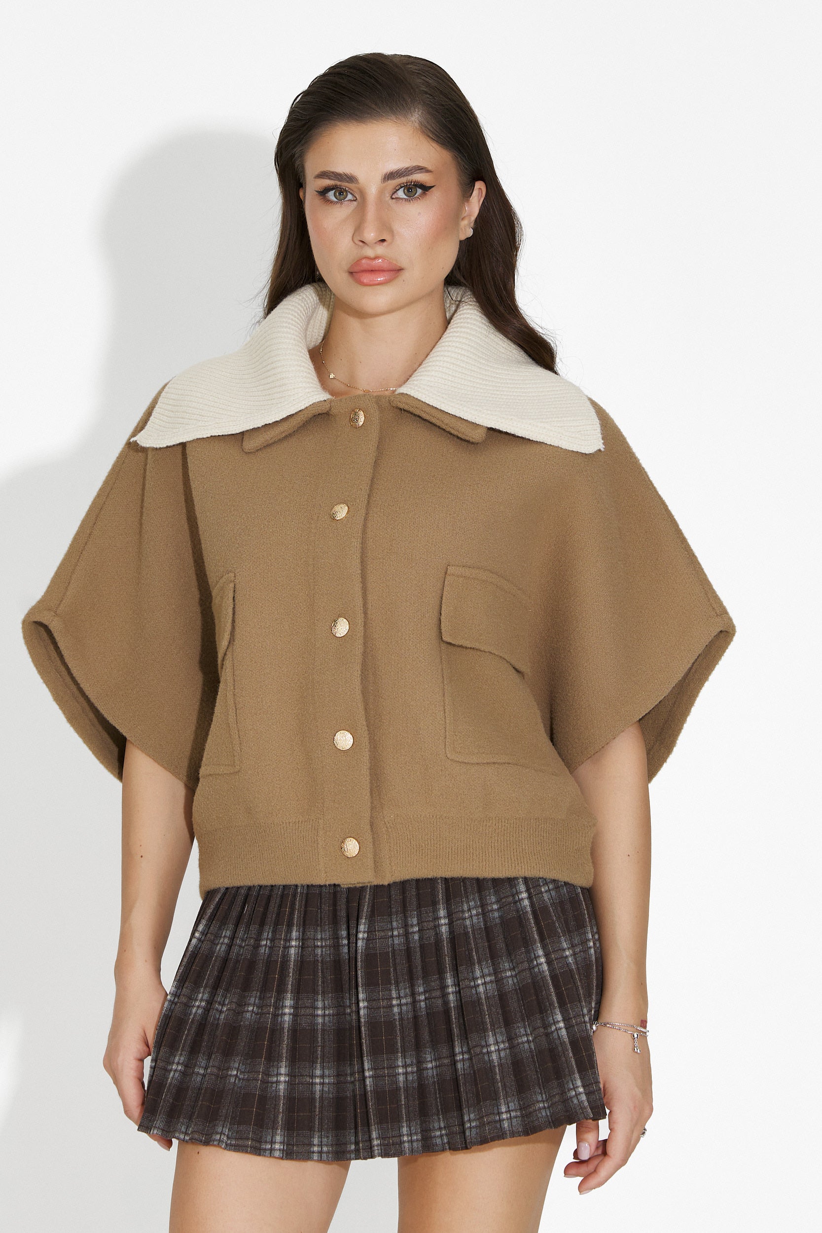 Jacheta dama casual maro Cariolia Bogas