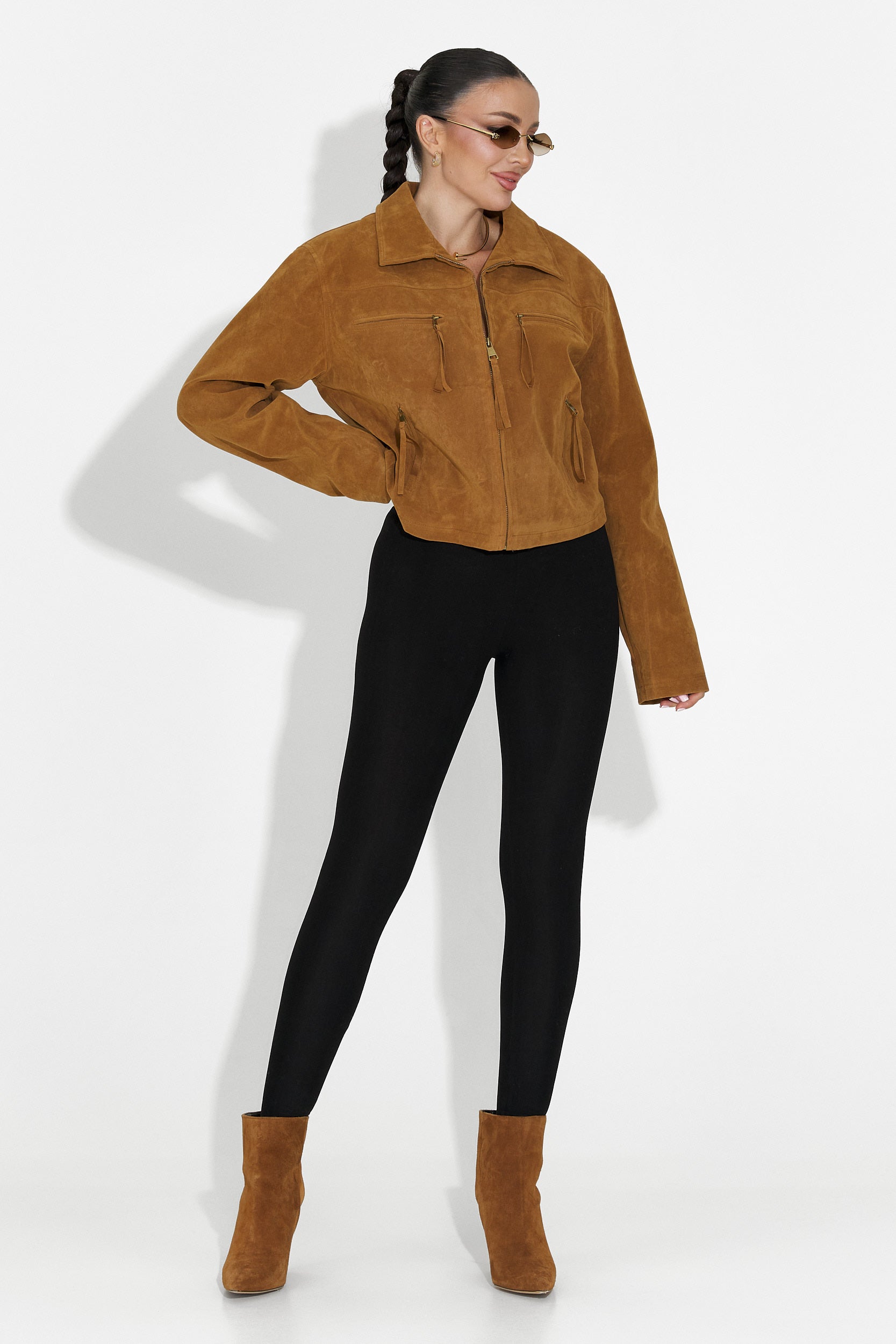 Jacheta dama casual maro Marivora Bogas