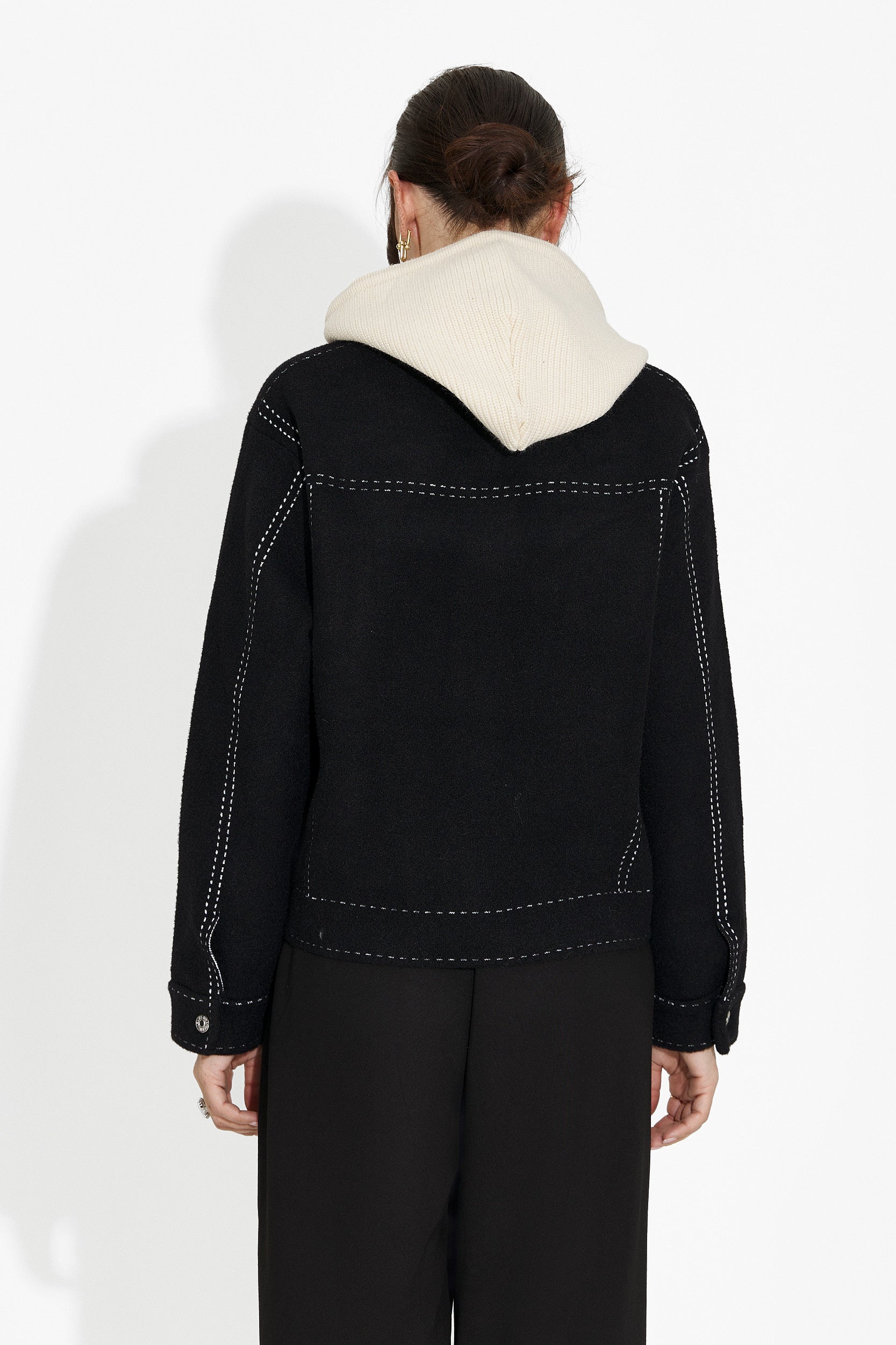 Women's casual black jacket Mirtha Bogas