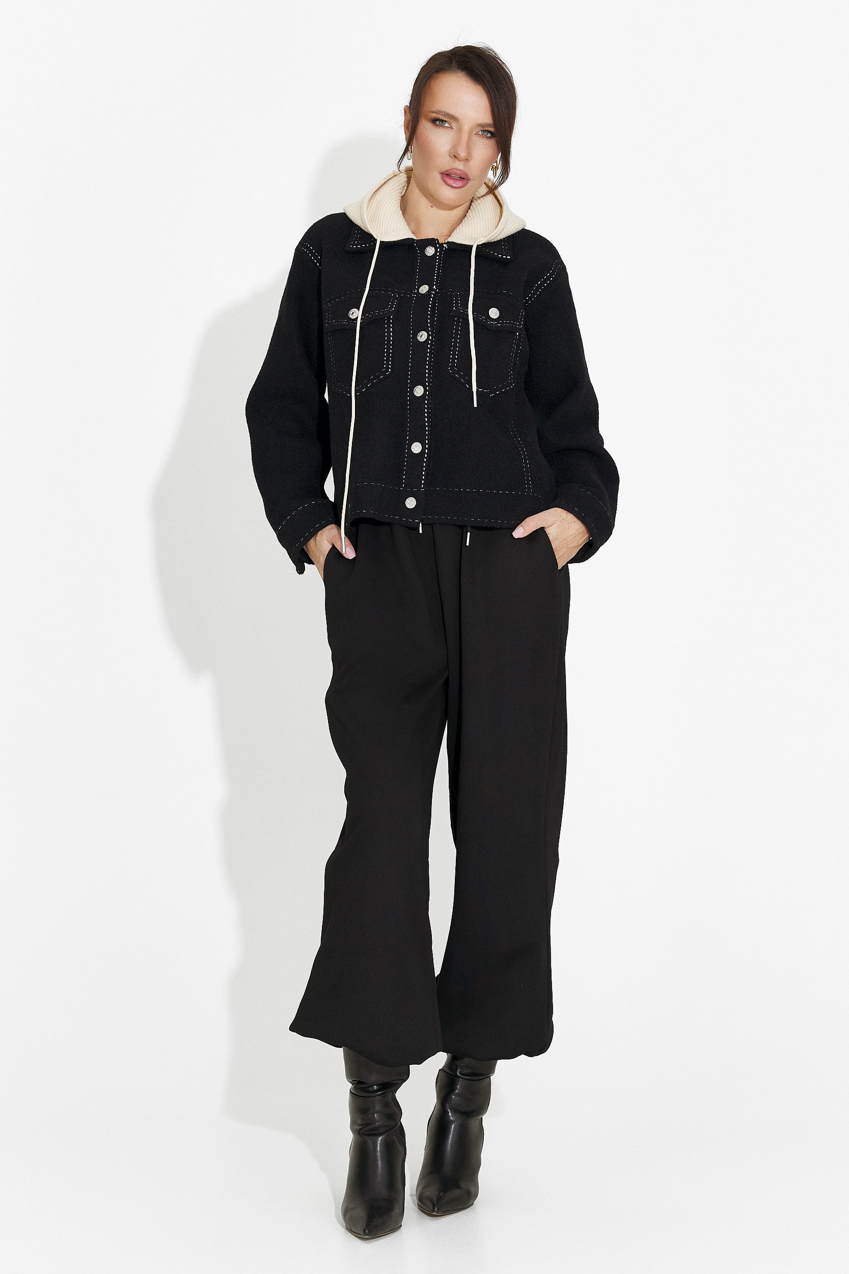 Women's casual black jacket Mirtha Bogas