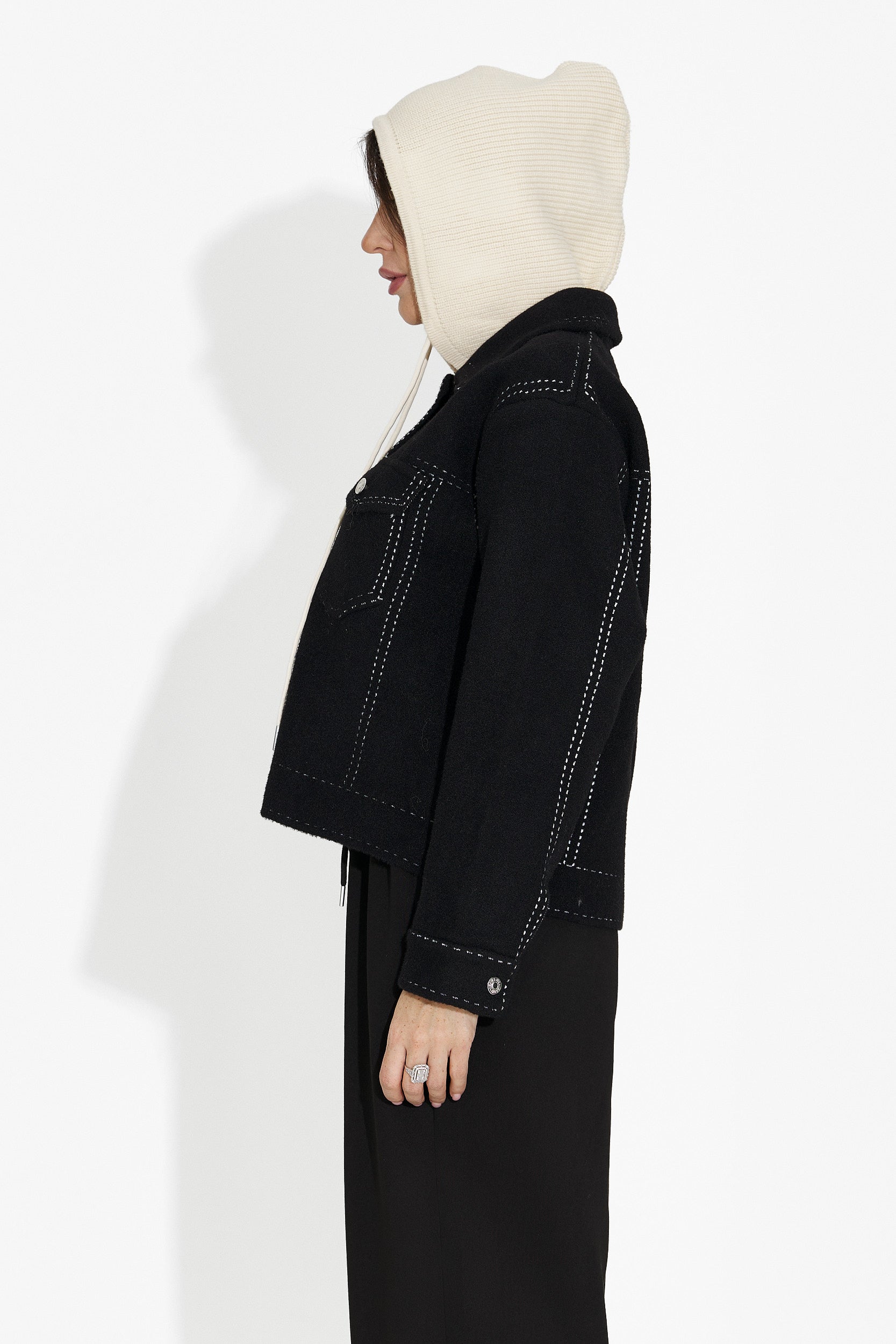 Women's casual black jacket Mirtha Bogas