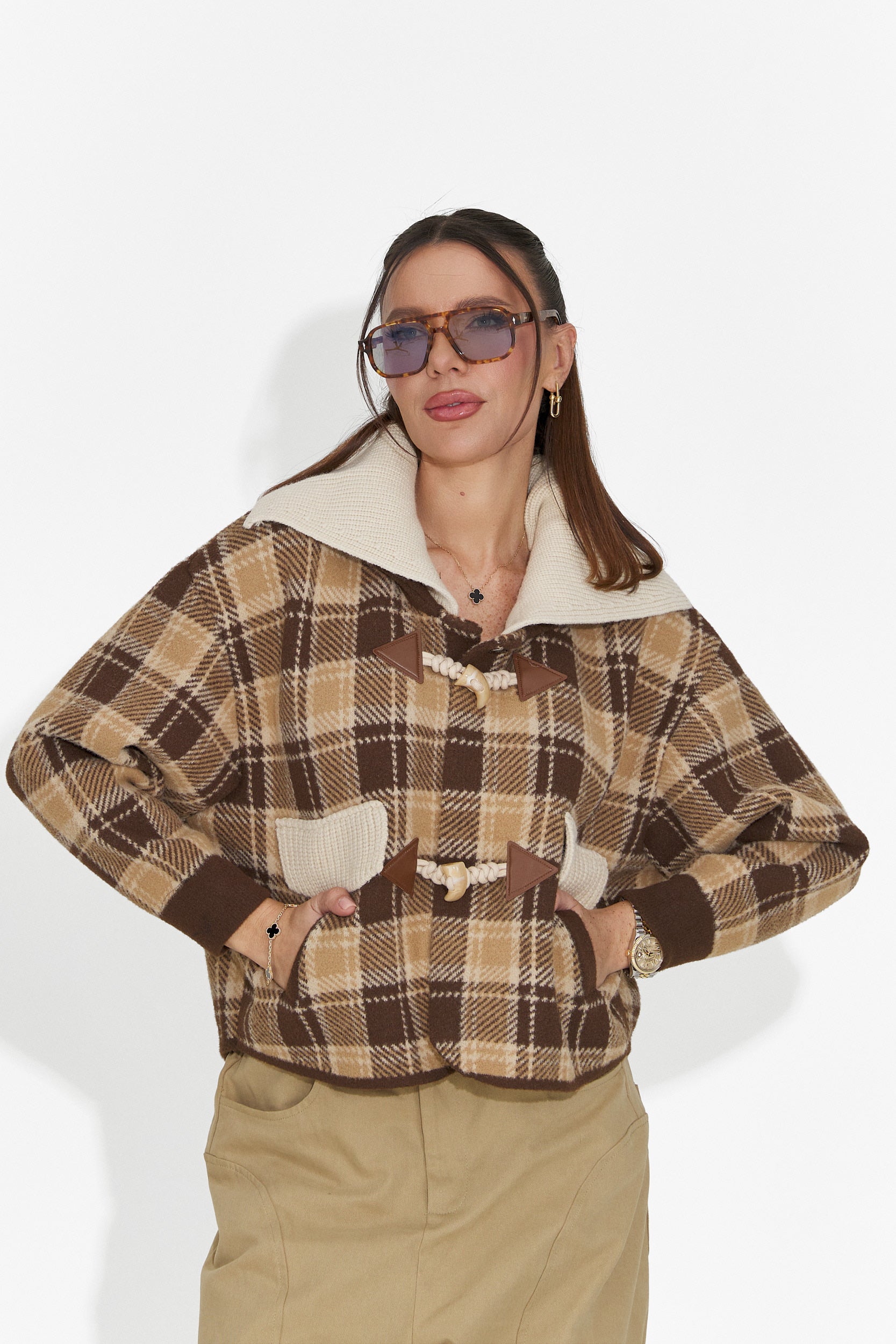 Jacheta dama eleganta maro Pretay Bogas