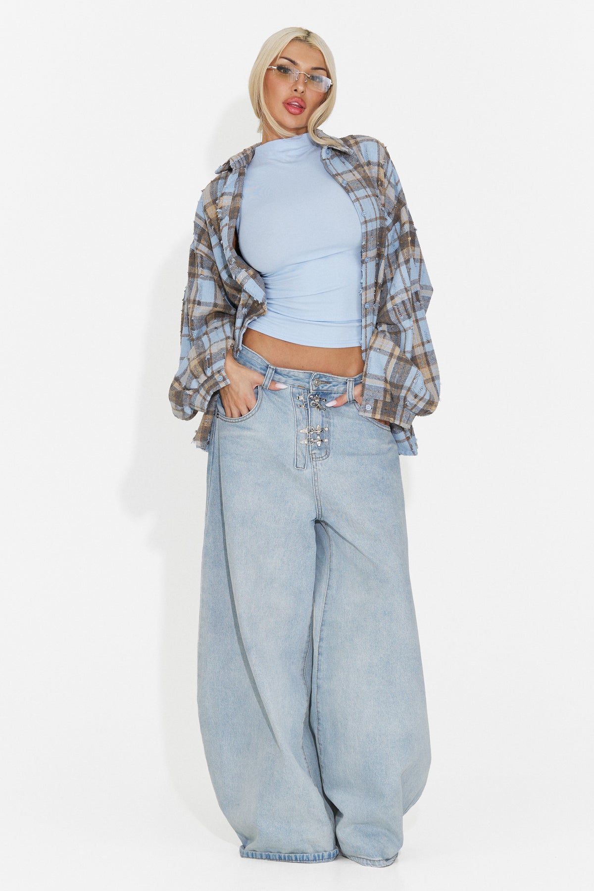 Maiou casual bleu Dorazaria Bogas