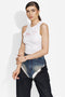 Casual white ladies tank top Maiety Bogas