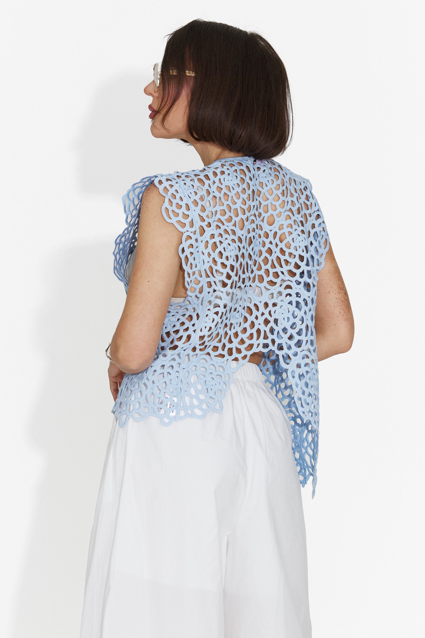 Maiou dama casual bleu Rafelia Bogas