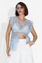 Maiou dama casual bleu Rafelia Bogas