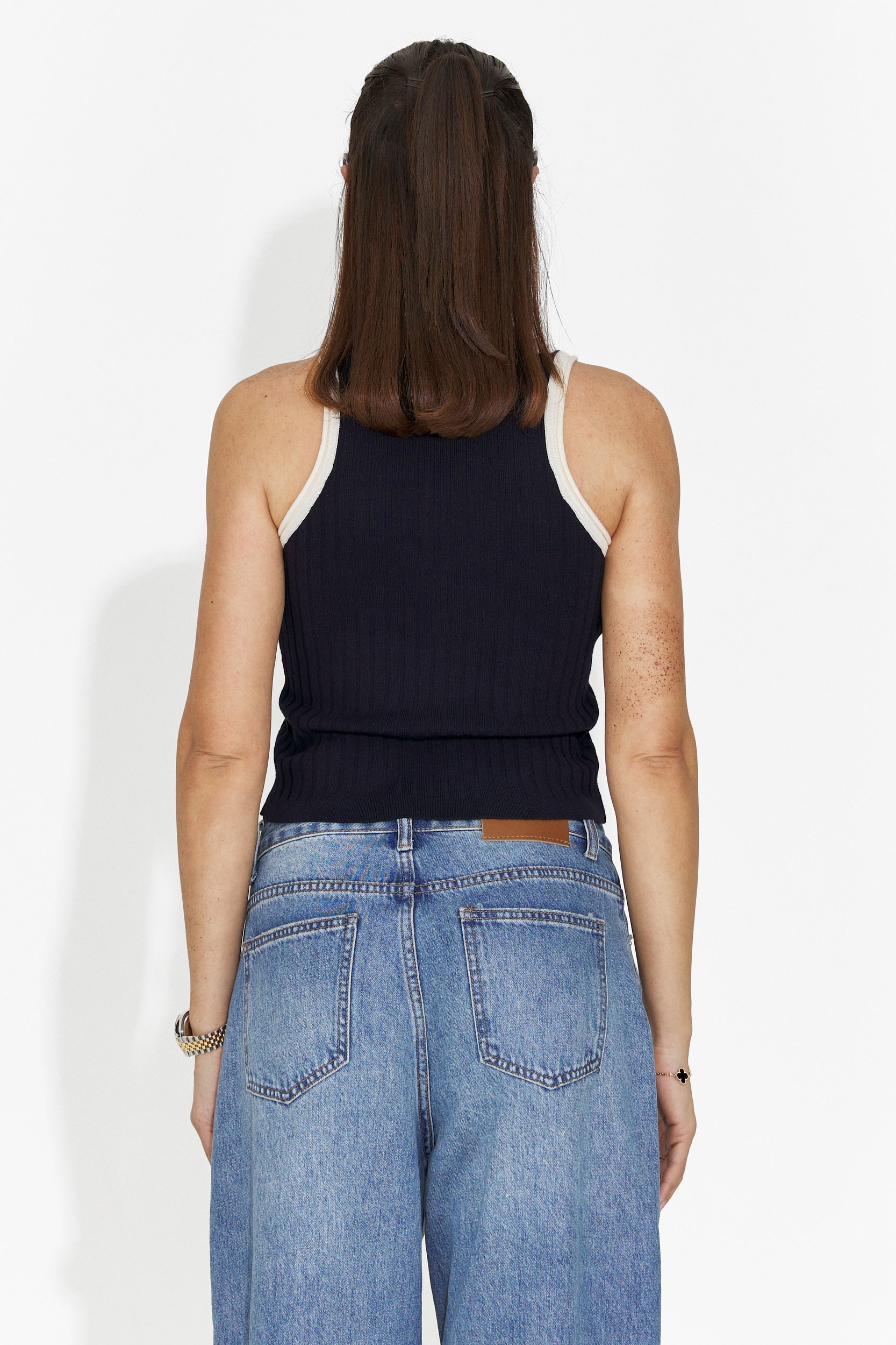 Maiou dama casual bleumarin Catarina Bogas