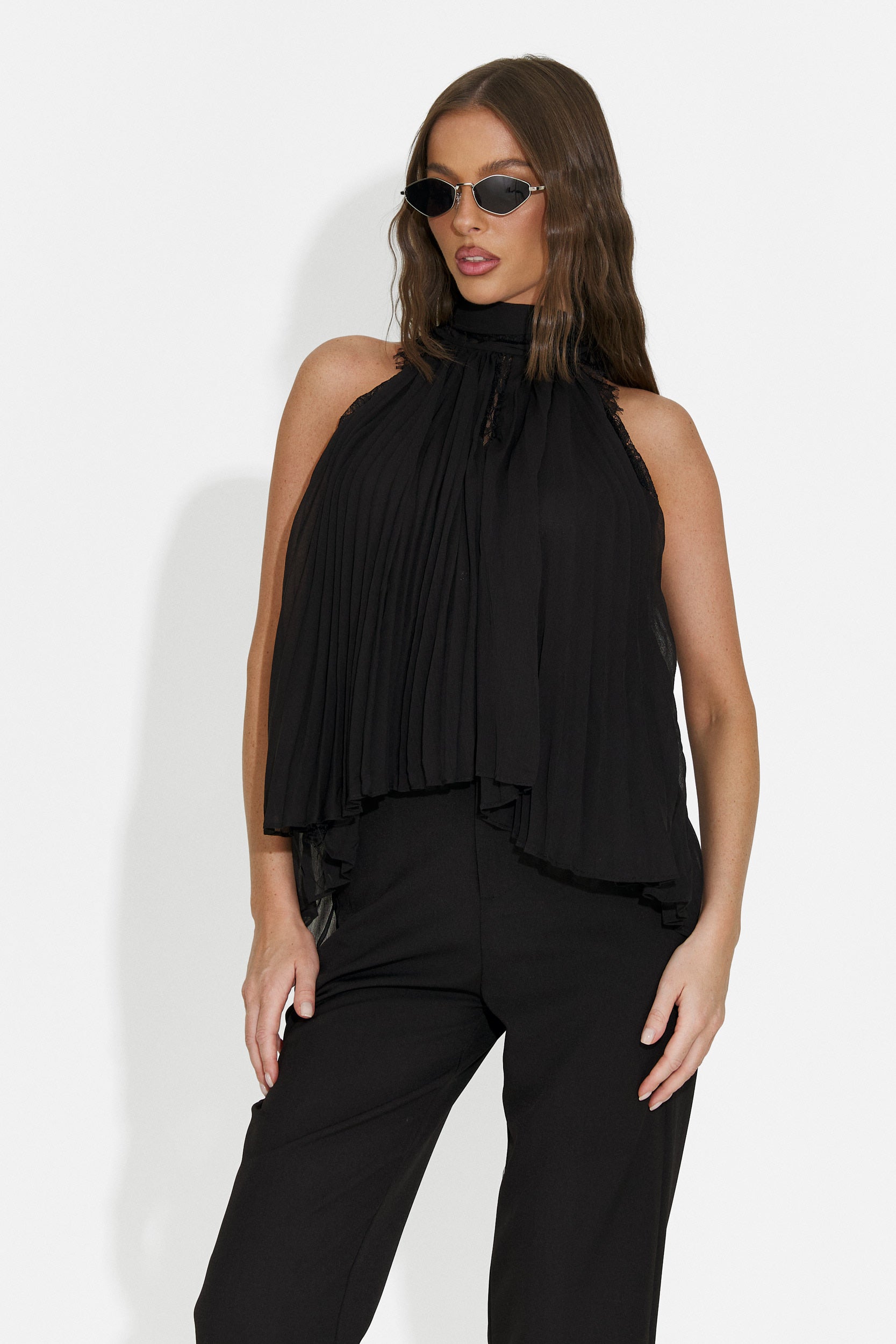 Maiou dama casual negru Eirena Bogas