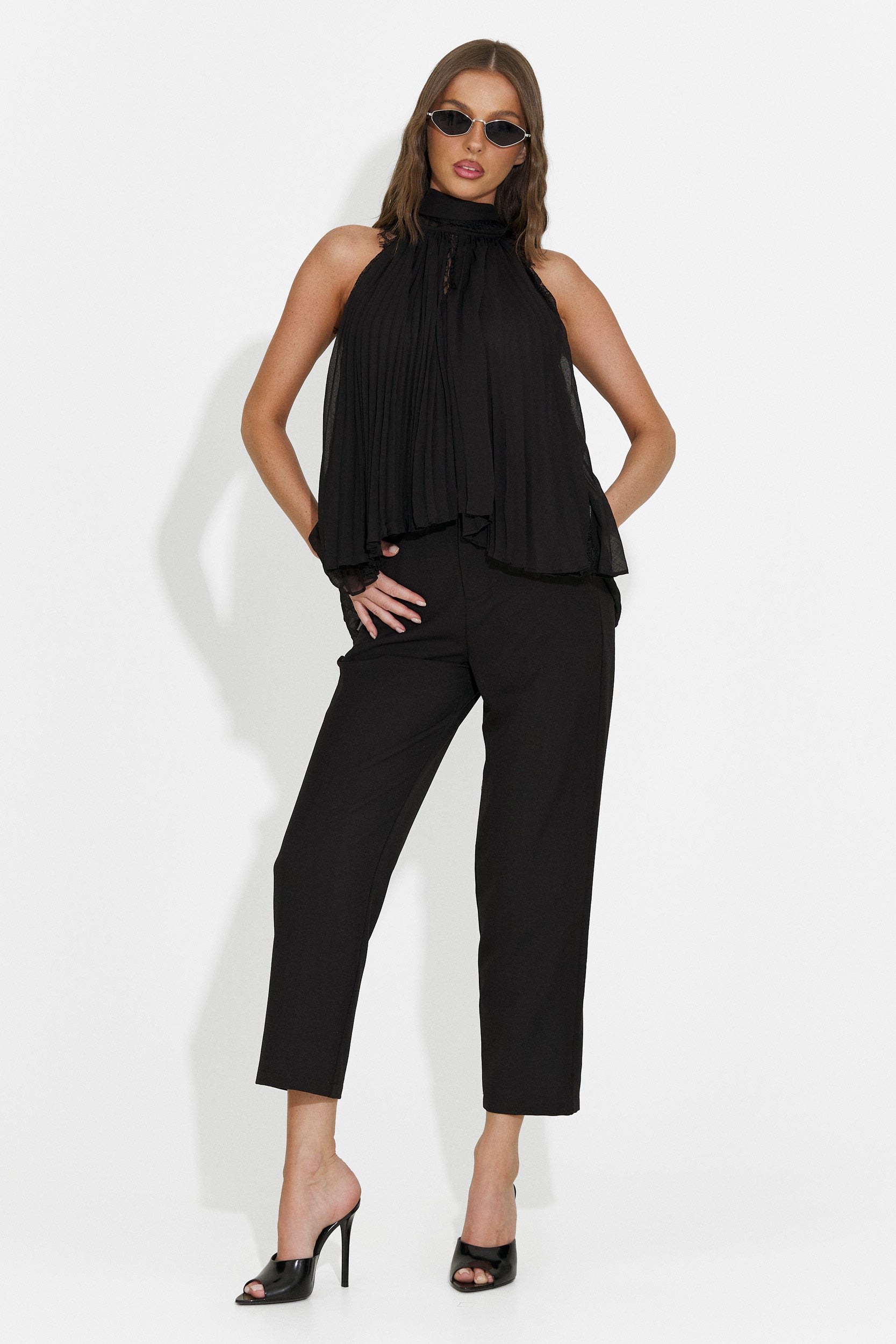 Maiou dama casual negru Eirena Bogas