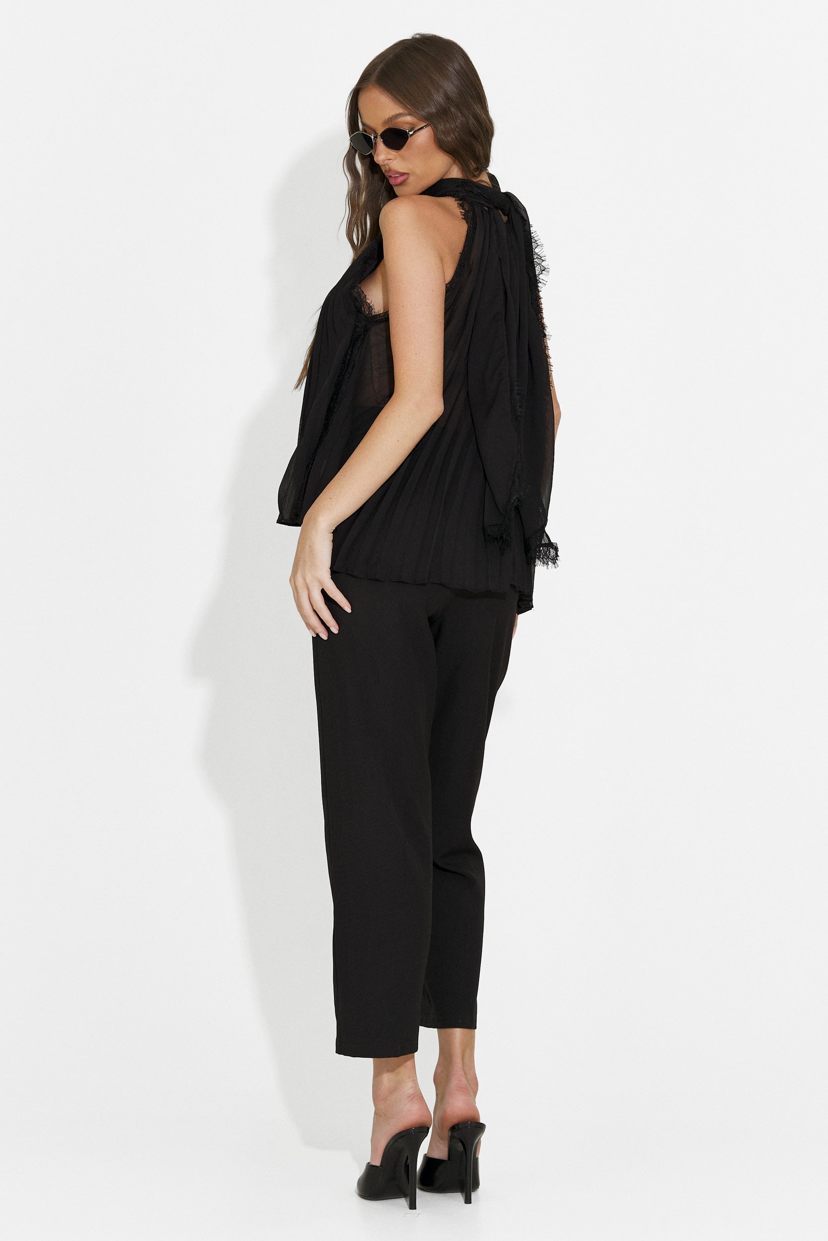 Maiou dama casual negru Eirena Bogas