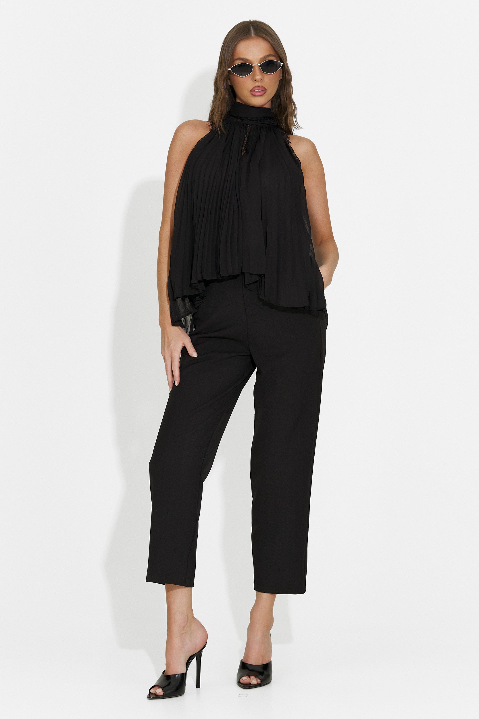 Maiou dama casual negru Eirena Bogas