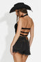 Maiou dama casual negru Fliter Bogas