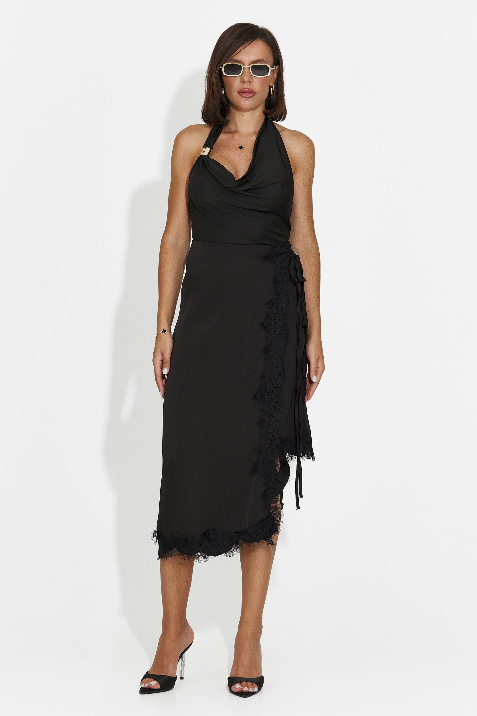 Maiou dama casual negru Miami Bogas