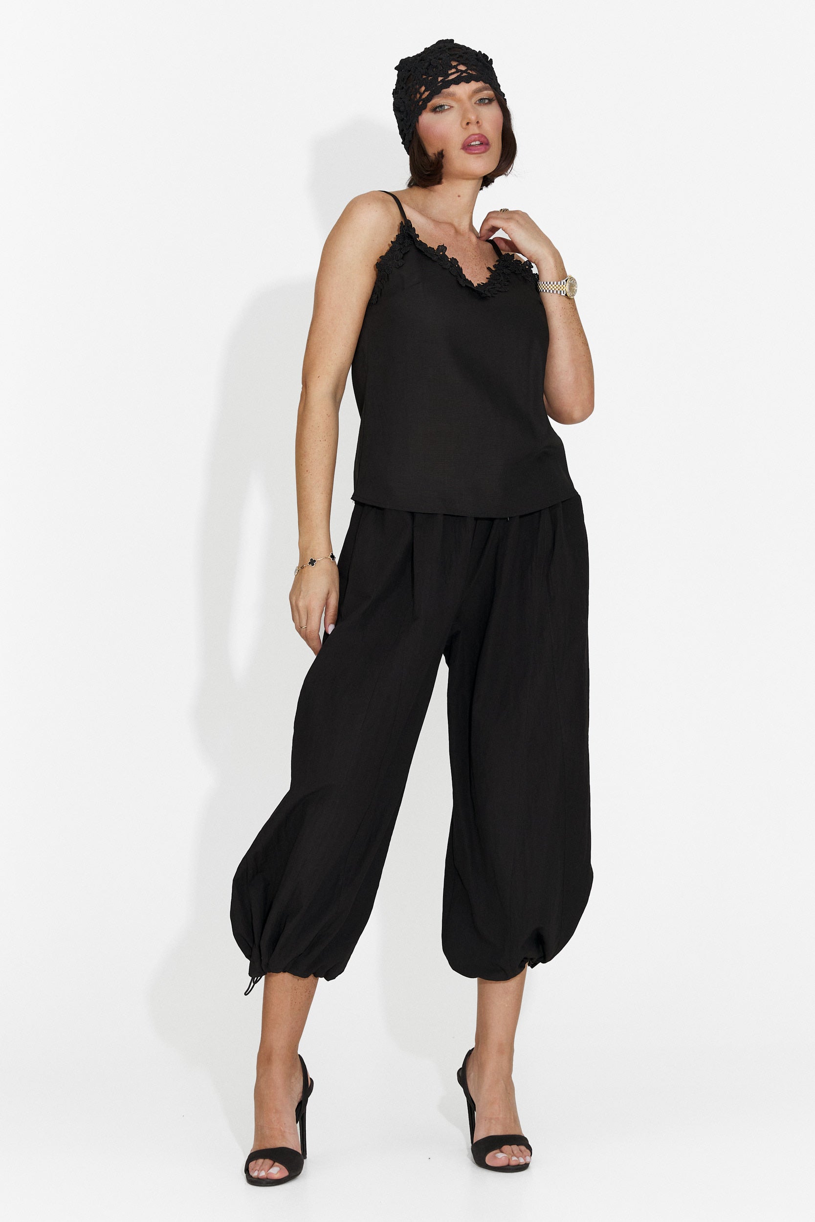 Maiou dama casual negru Primrose Bogas