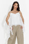 Maiou dama elegant alb Senolia Bogas
