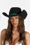 Palarie dama casual neagra Darvela Bogas