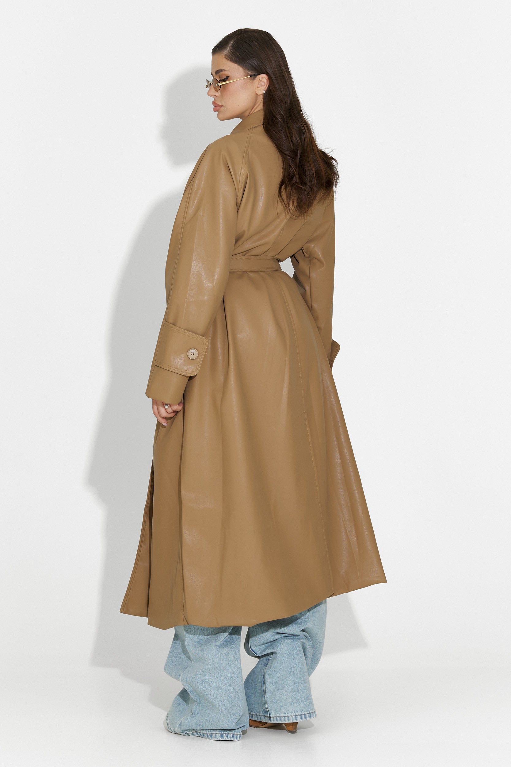 Elegant beige Jasoria Bogas women's coat