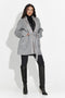 Elegant Grey Gelira Bogas Ladies Coat