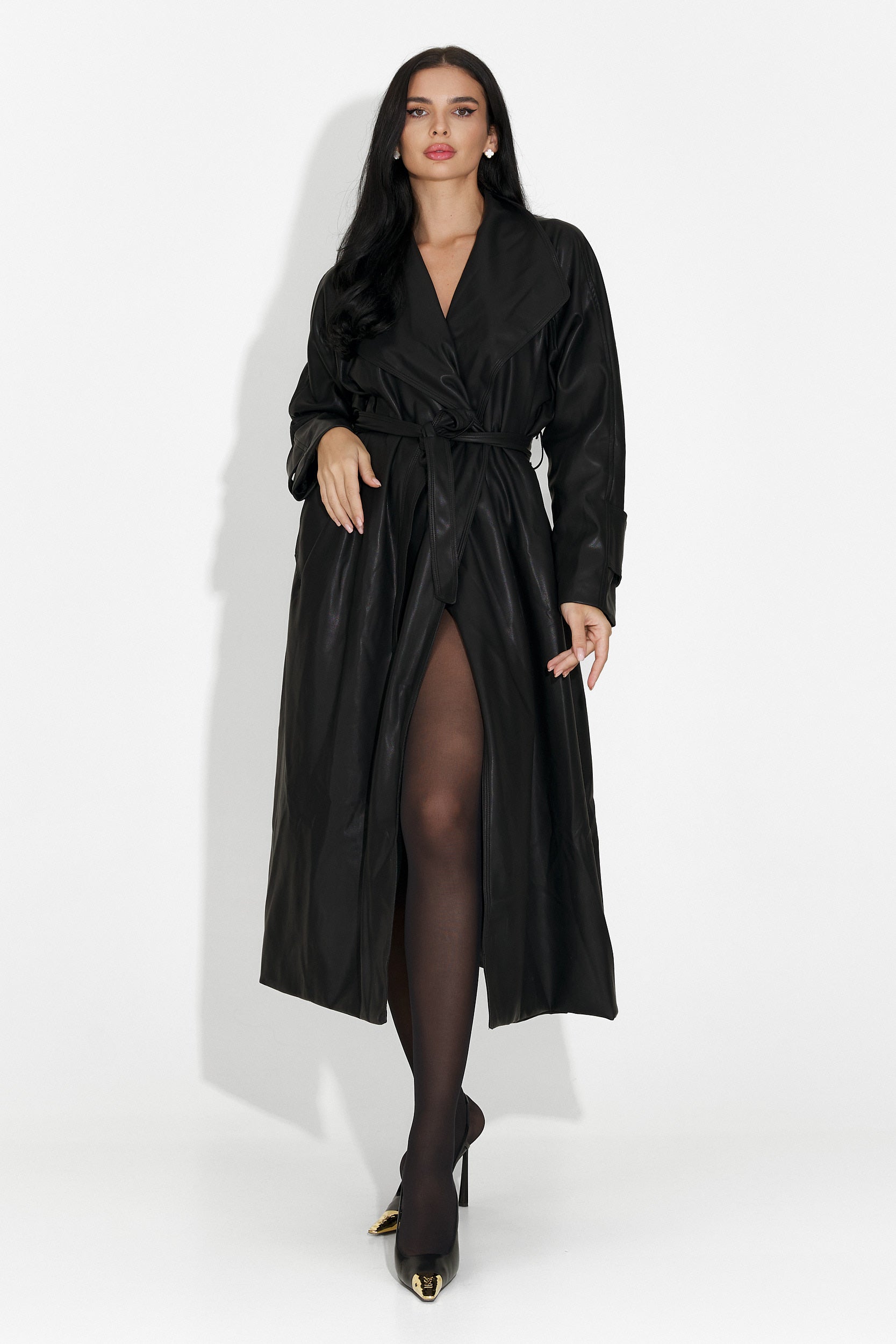Elegant black Jasoria Bogas ladies coat