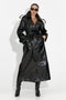 Elegant black Niova Bogas ladies coat