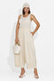 Pantaloni dama casual bej Eusepia Bogas