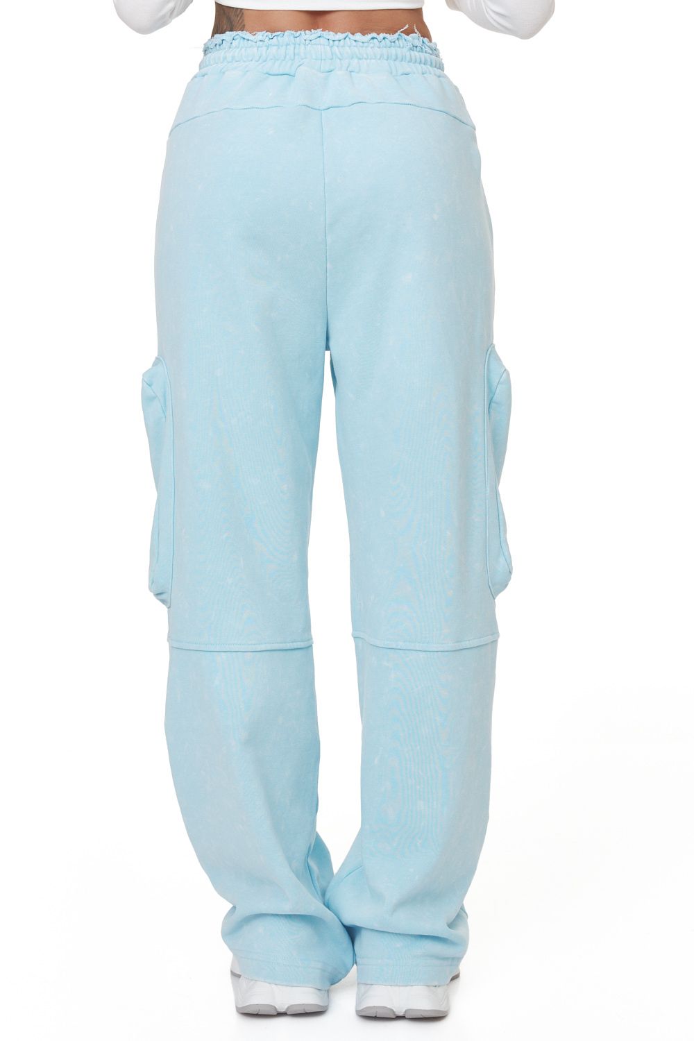 Ladies casual trousers blue Menila Bogas