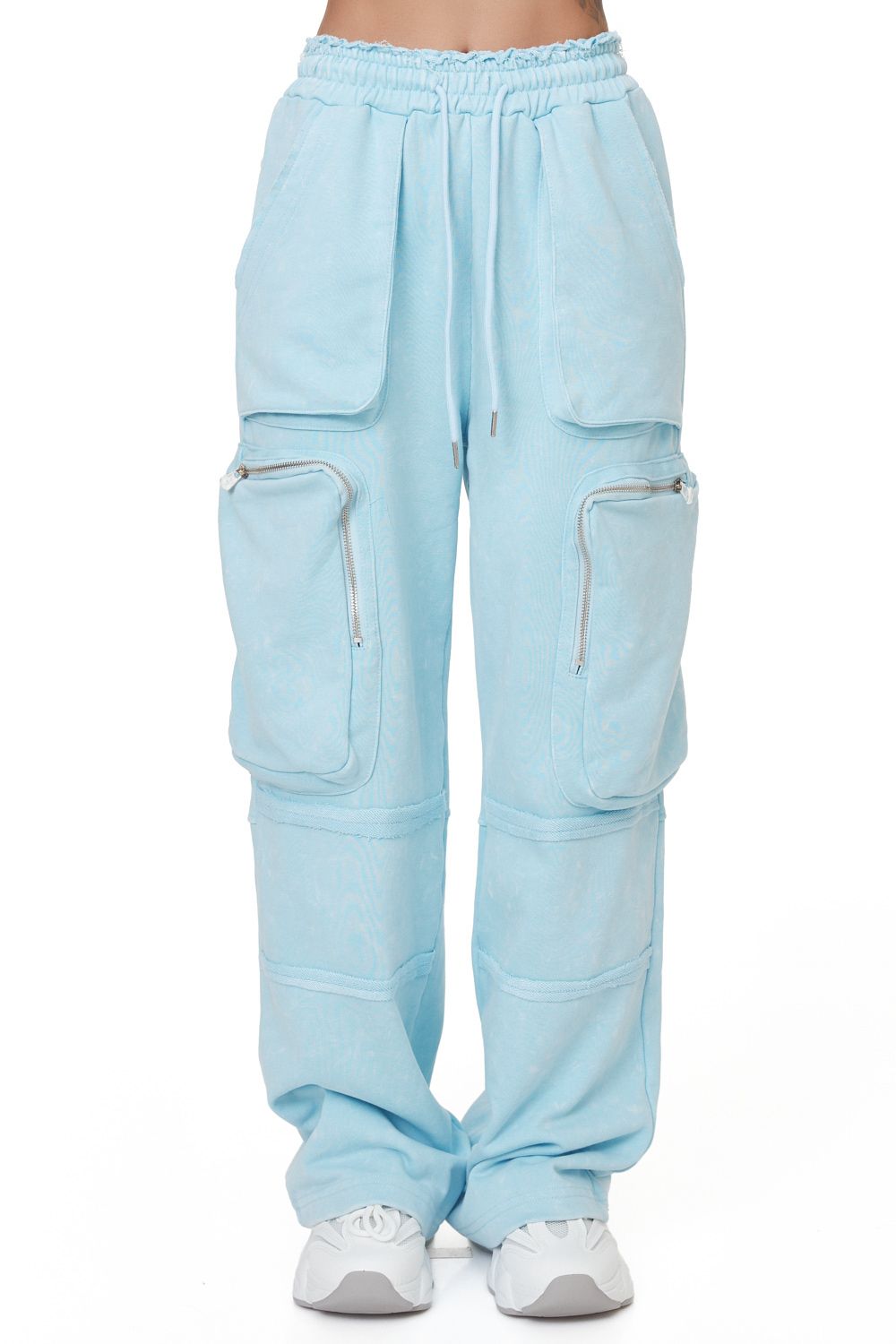 Ladies casual trousers blue Menila Bogas