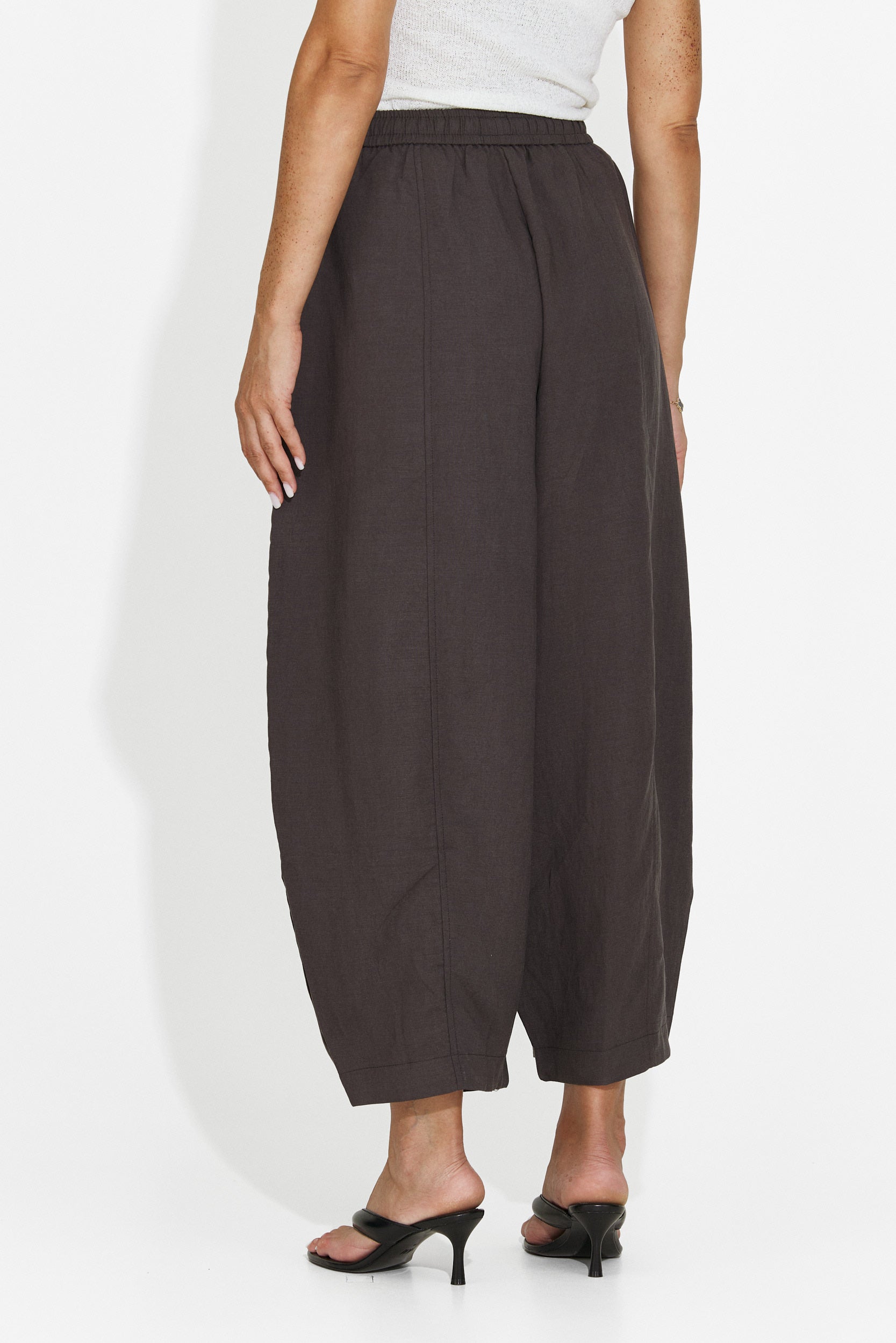 Pantaloni dama casual gri Eusepia Bogas