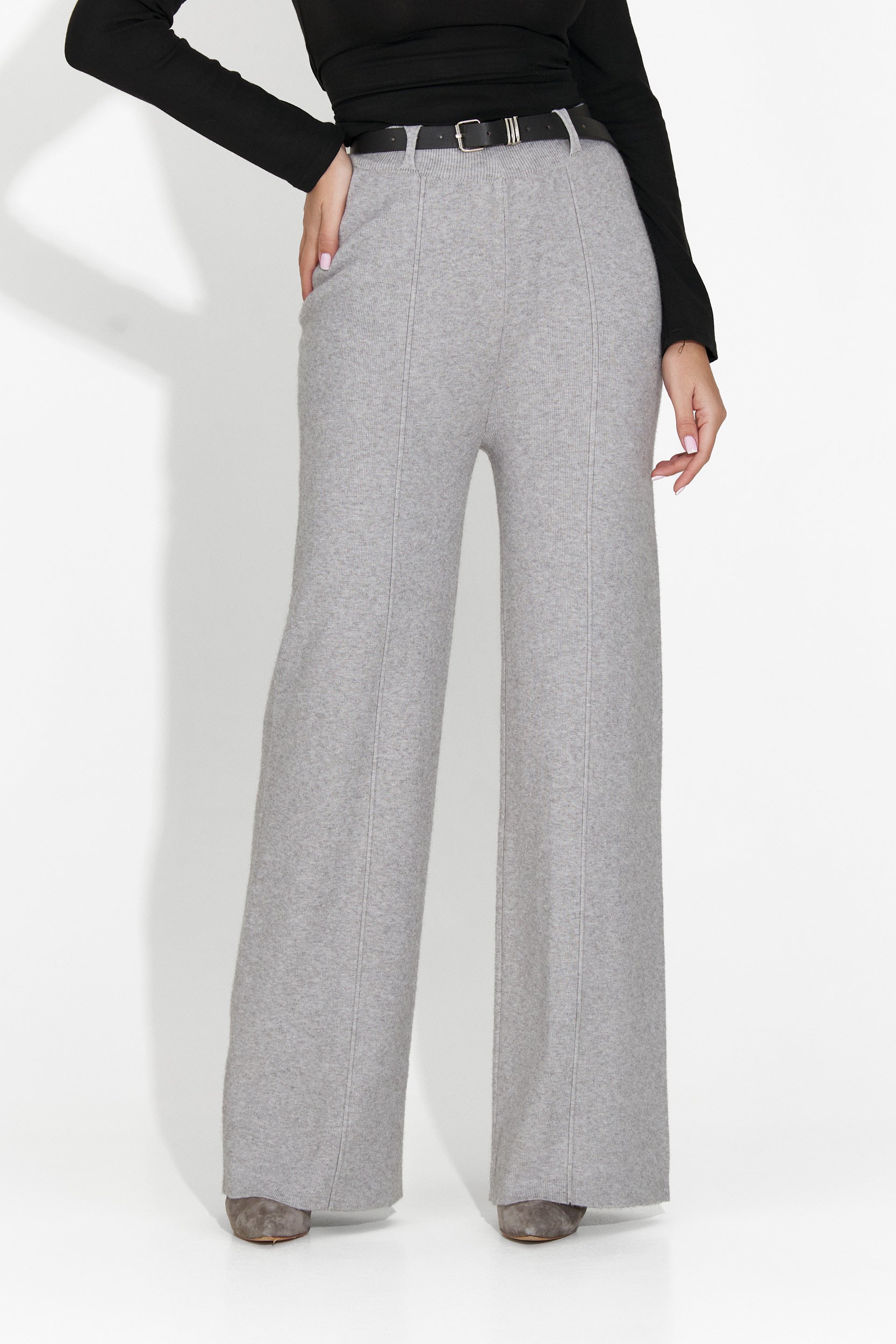 Pietrina Bogas Casual Grey Ladies Trousers