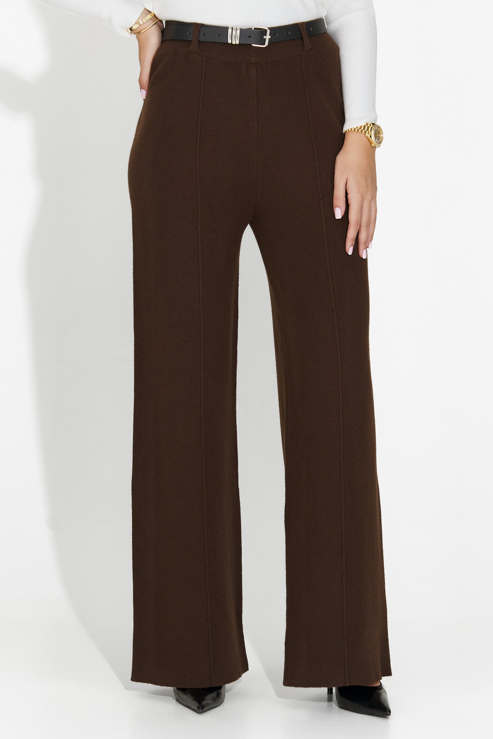 Pietrina Bogas Casual Brown Ladies Trousers