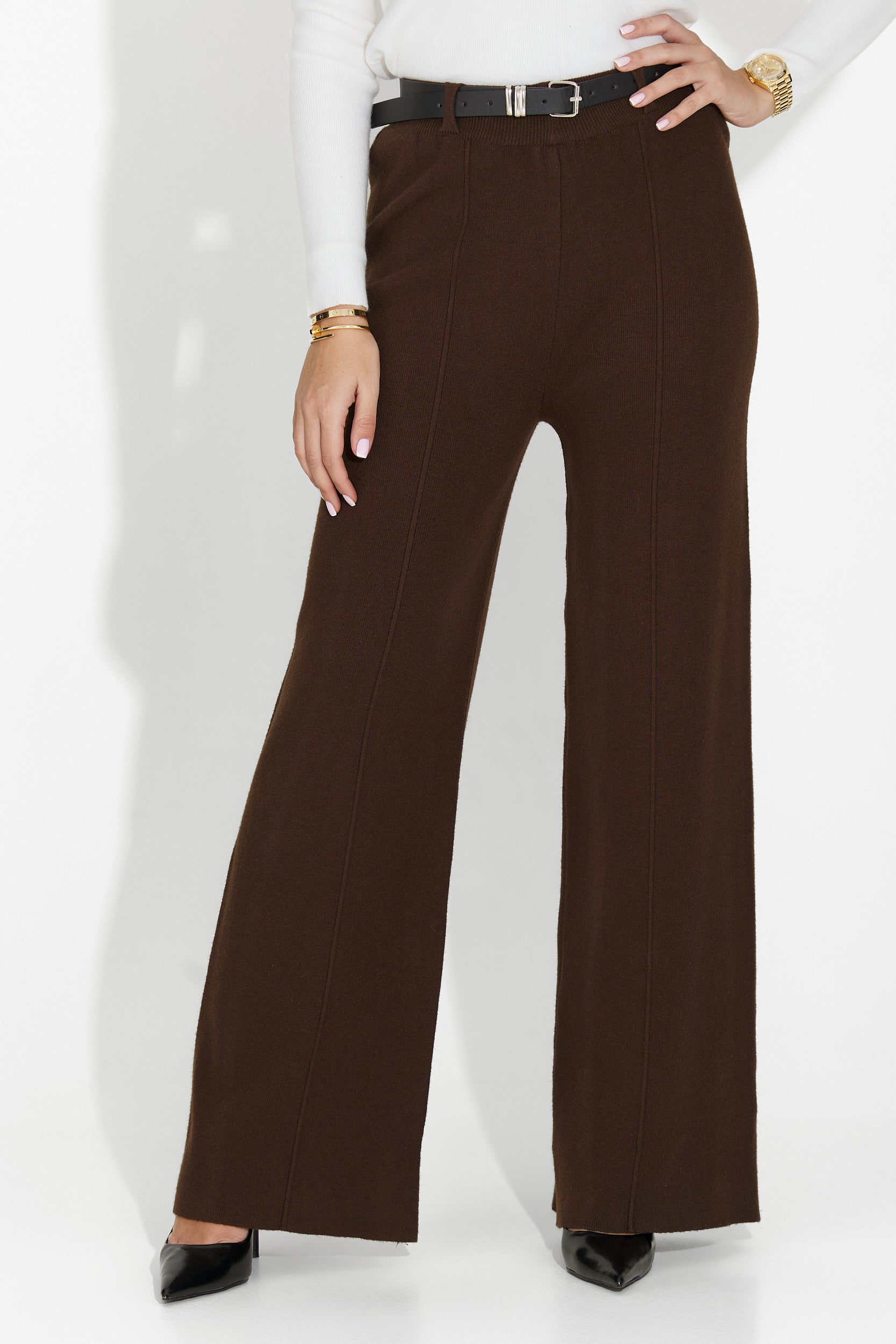 Pietrina Bogas Casual Brown Ladies Trousers