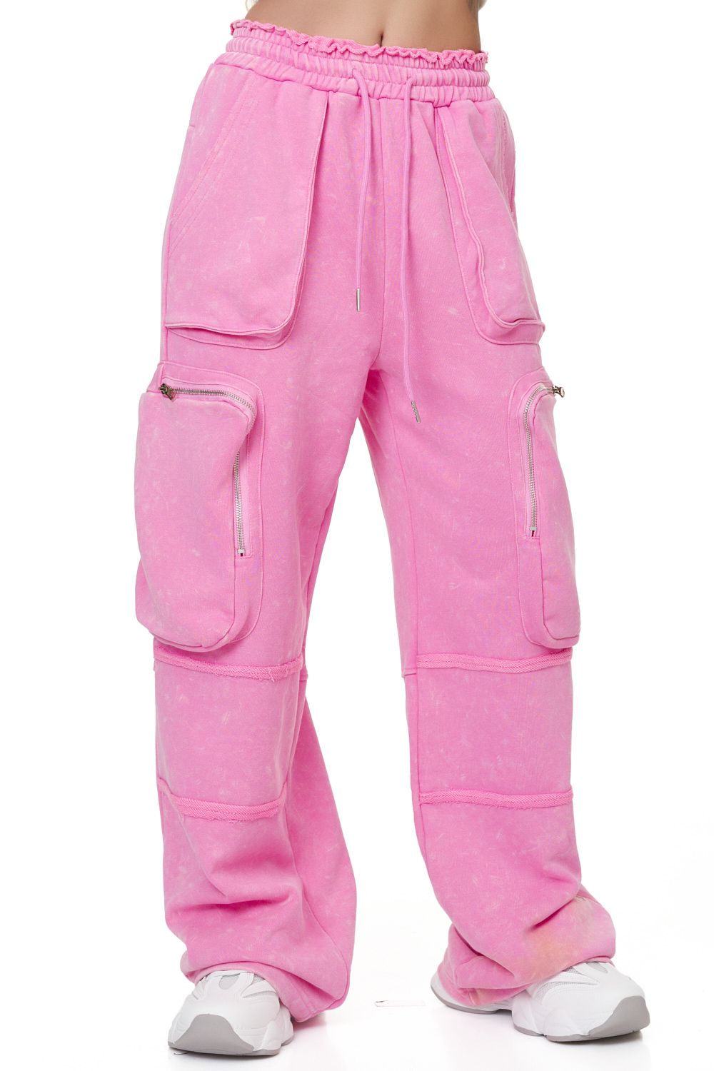 Ladies casual trousers pink Menila Bogas