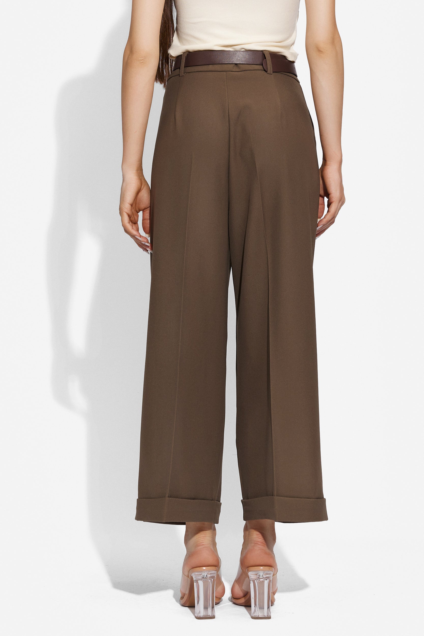 Apelas Bogas brown elegant ladies trousers