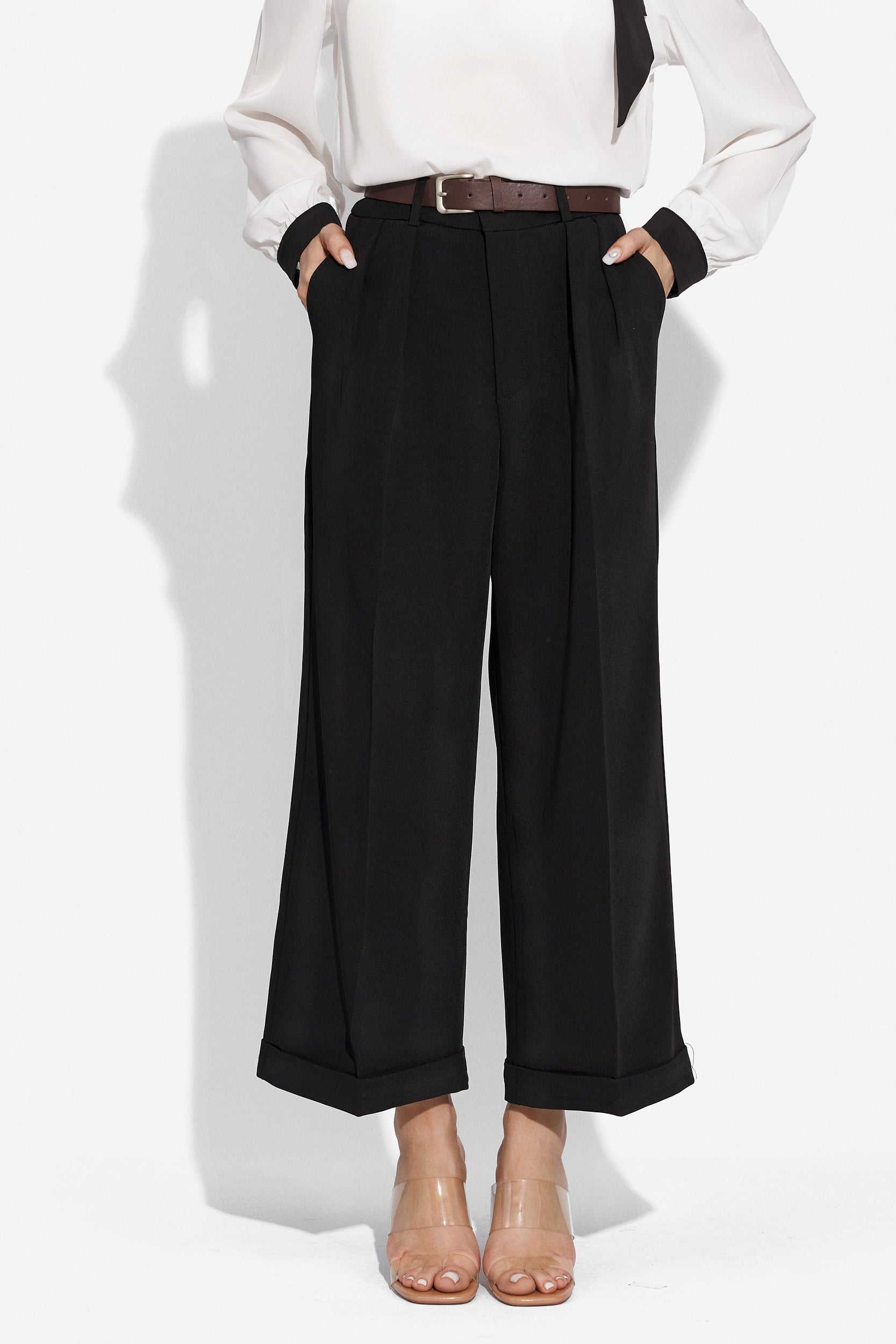 Apelas Bogas black elegant ladies trousers