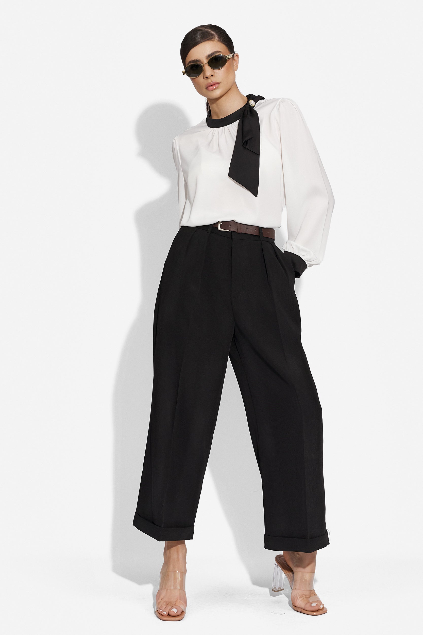 Apelas Bogas black elegant ladies trousers