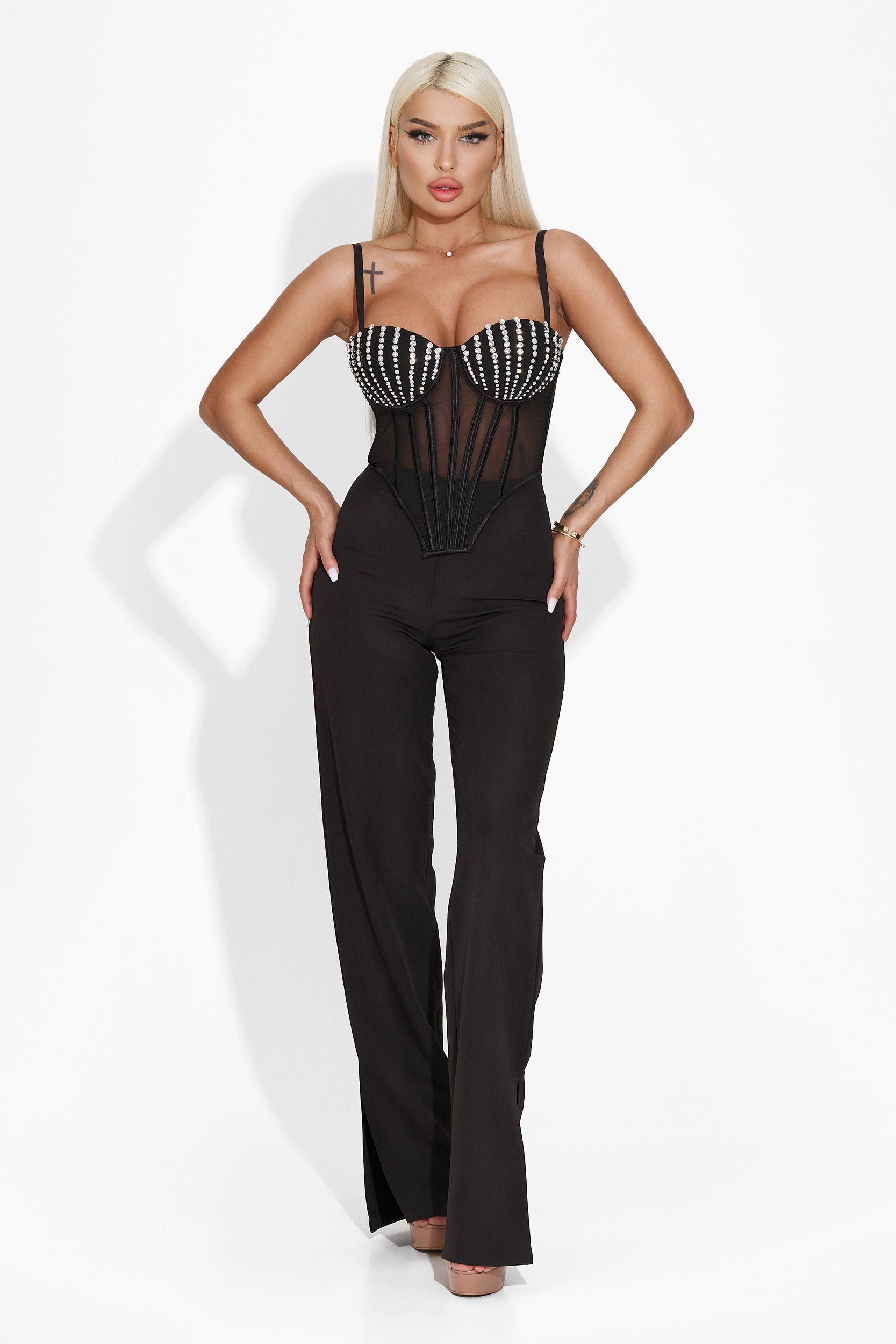 Elegant black women's pants Karlyn Bogas