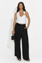 Pantaloni dama eleganti negri Lioria Bogas