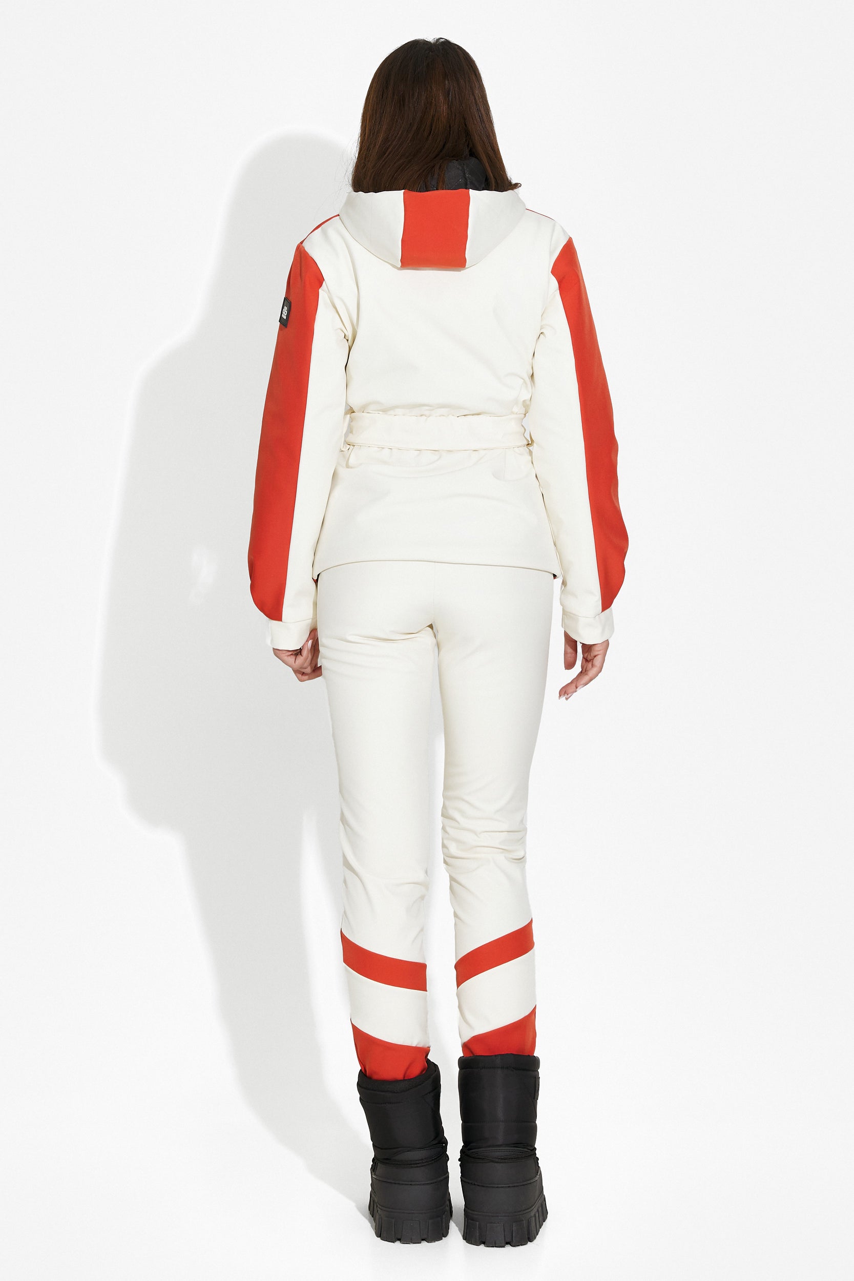 Pantaloni ski dama bej Lorya Bogas