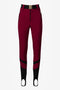 Burgundy Lorya Bogas Ski Pants for Women