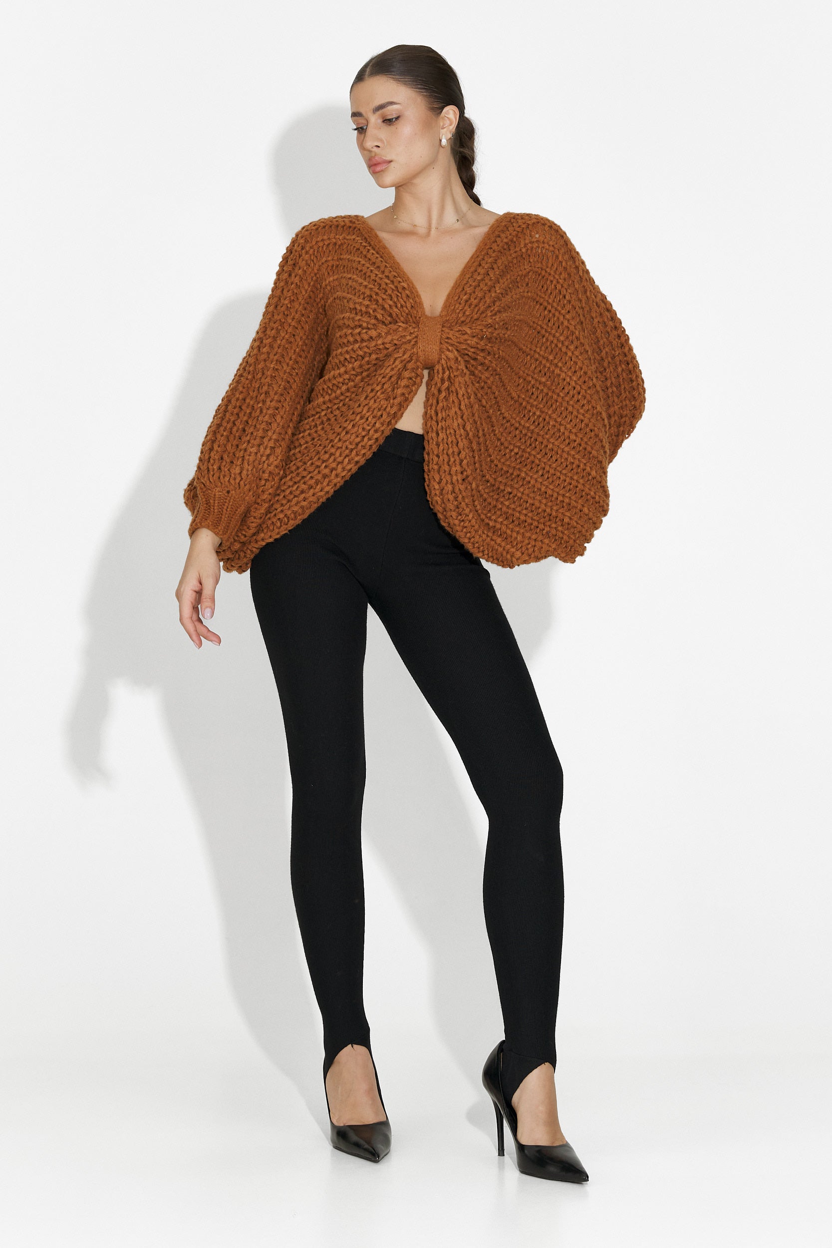 Pulover dama casual maro Raviana Bogas