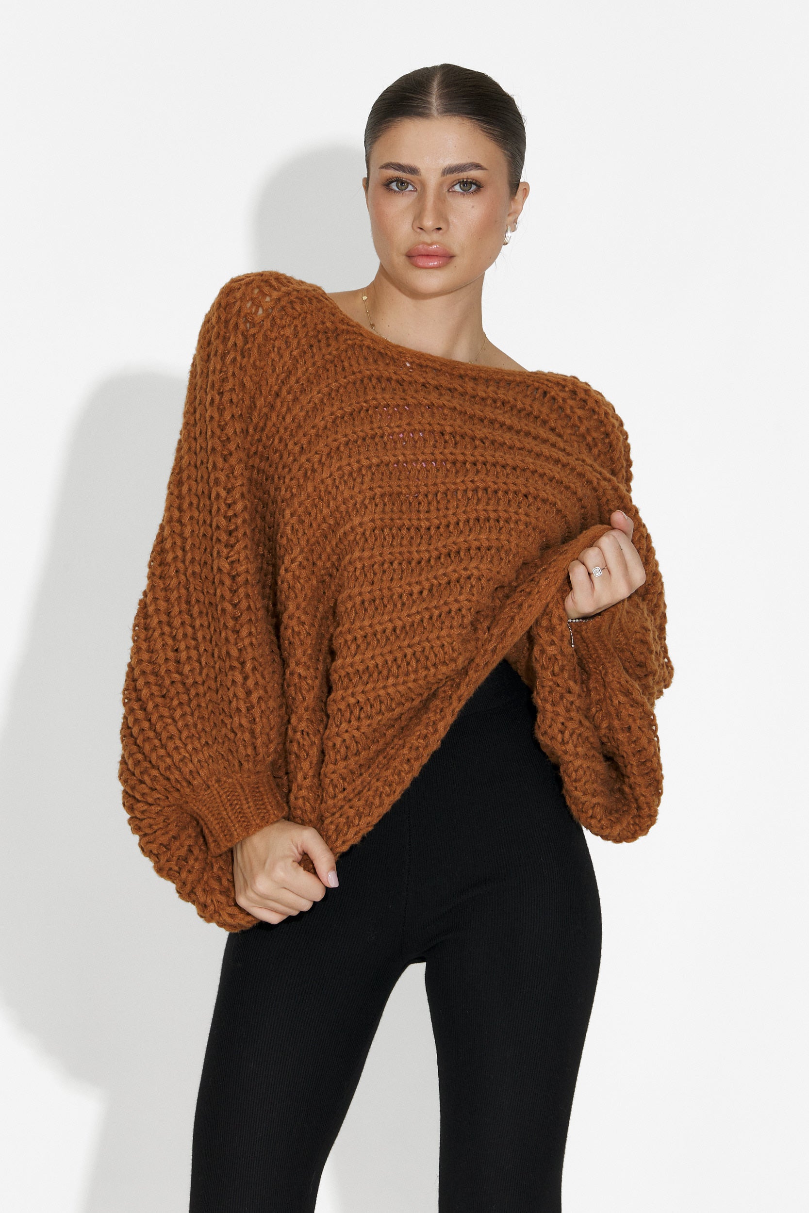 Pulover dama casual maro Raviana Bogas