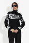 Women's casual black sweater Nelora Bogas