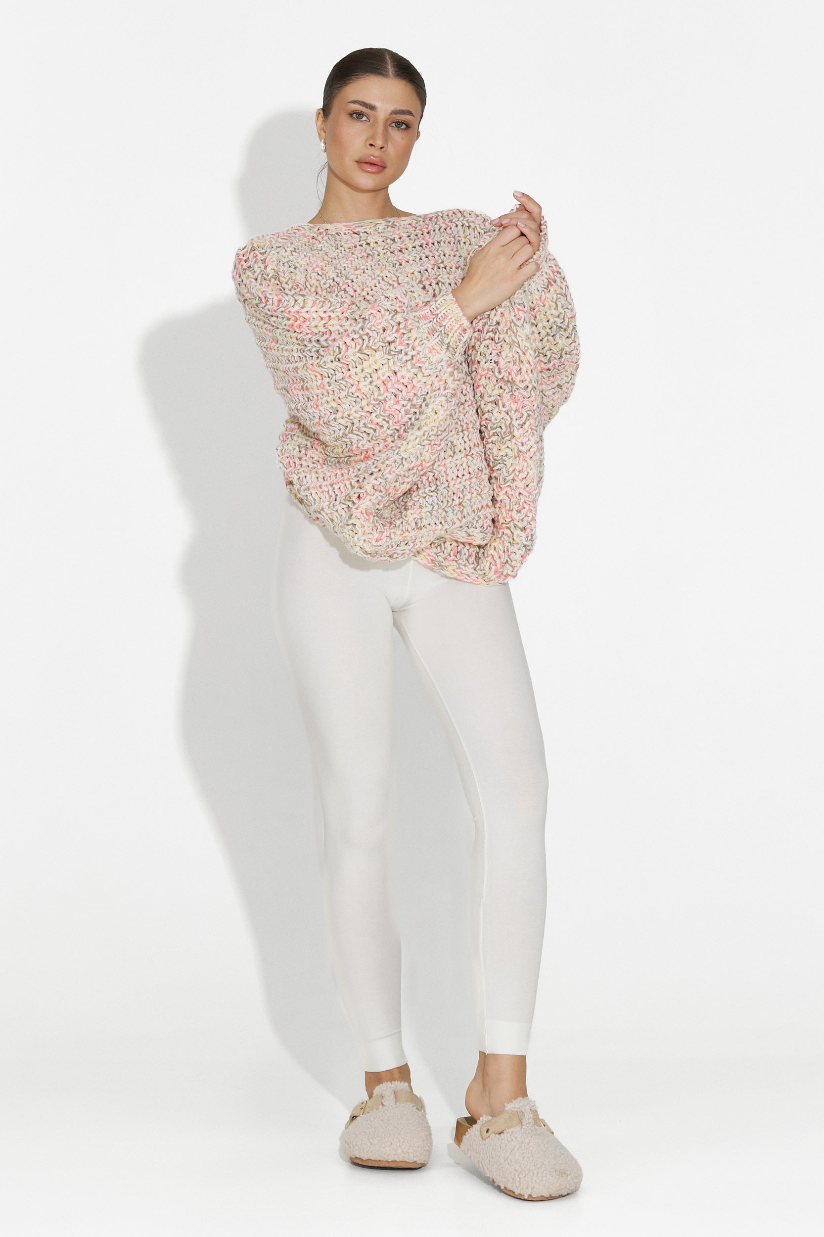 Pulover dama casual roz Miralis Bogas