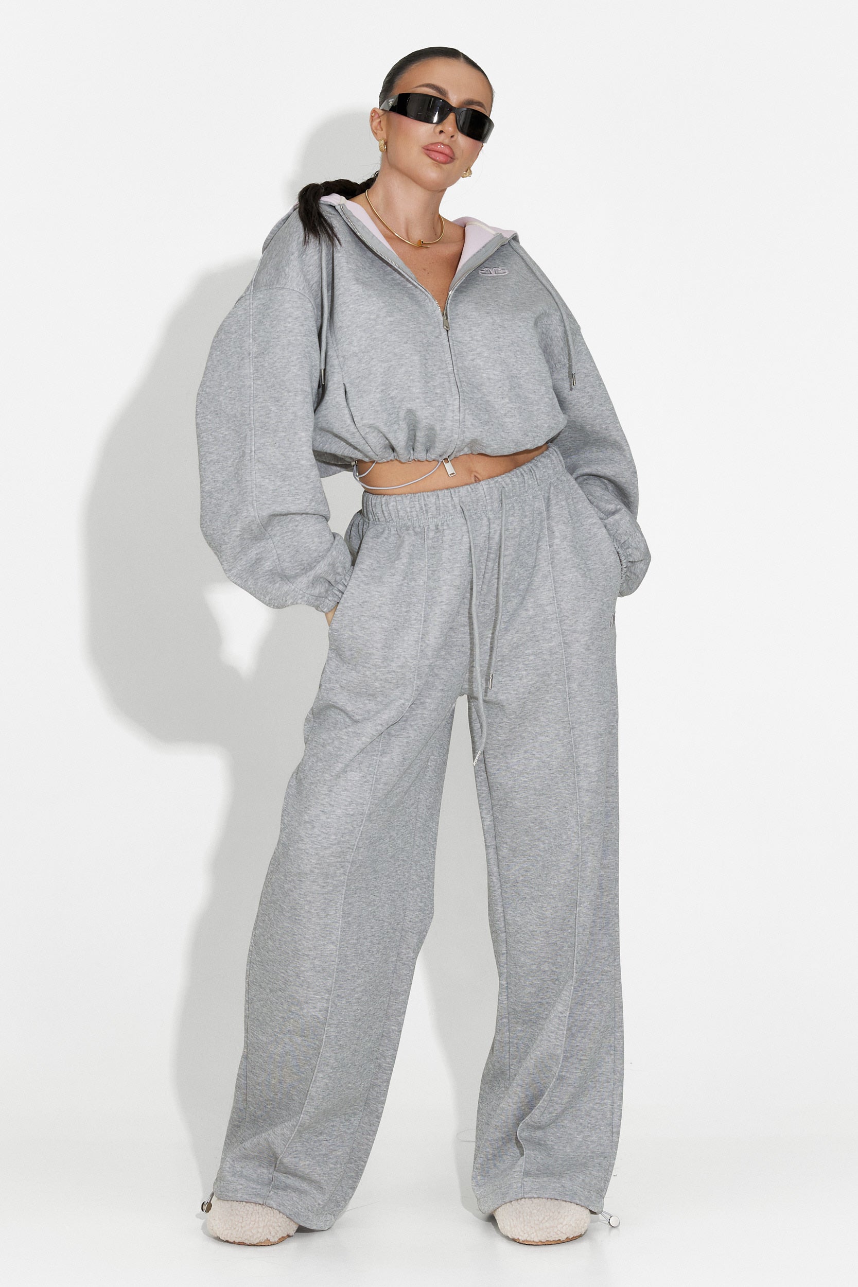 Trening dama casual gri Reica Bogas