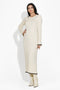 Madisin Bogas Long Casual Beige Ladies Dress