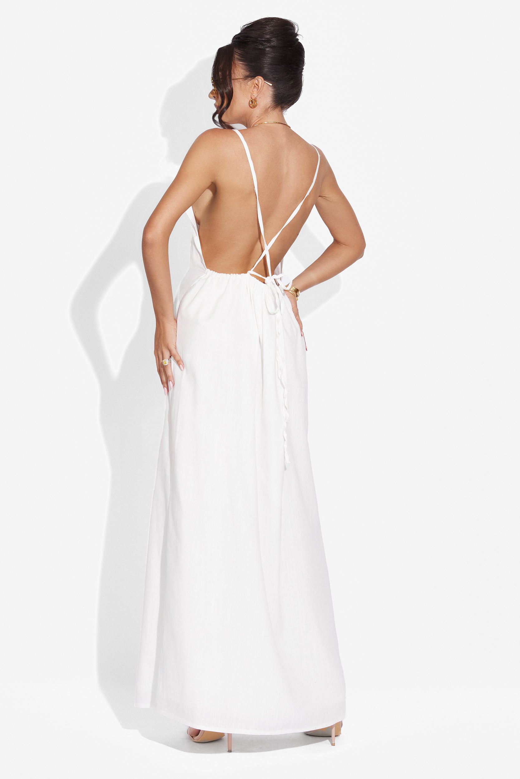 Long white dress for women Kilana Bogas