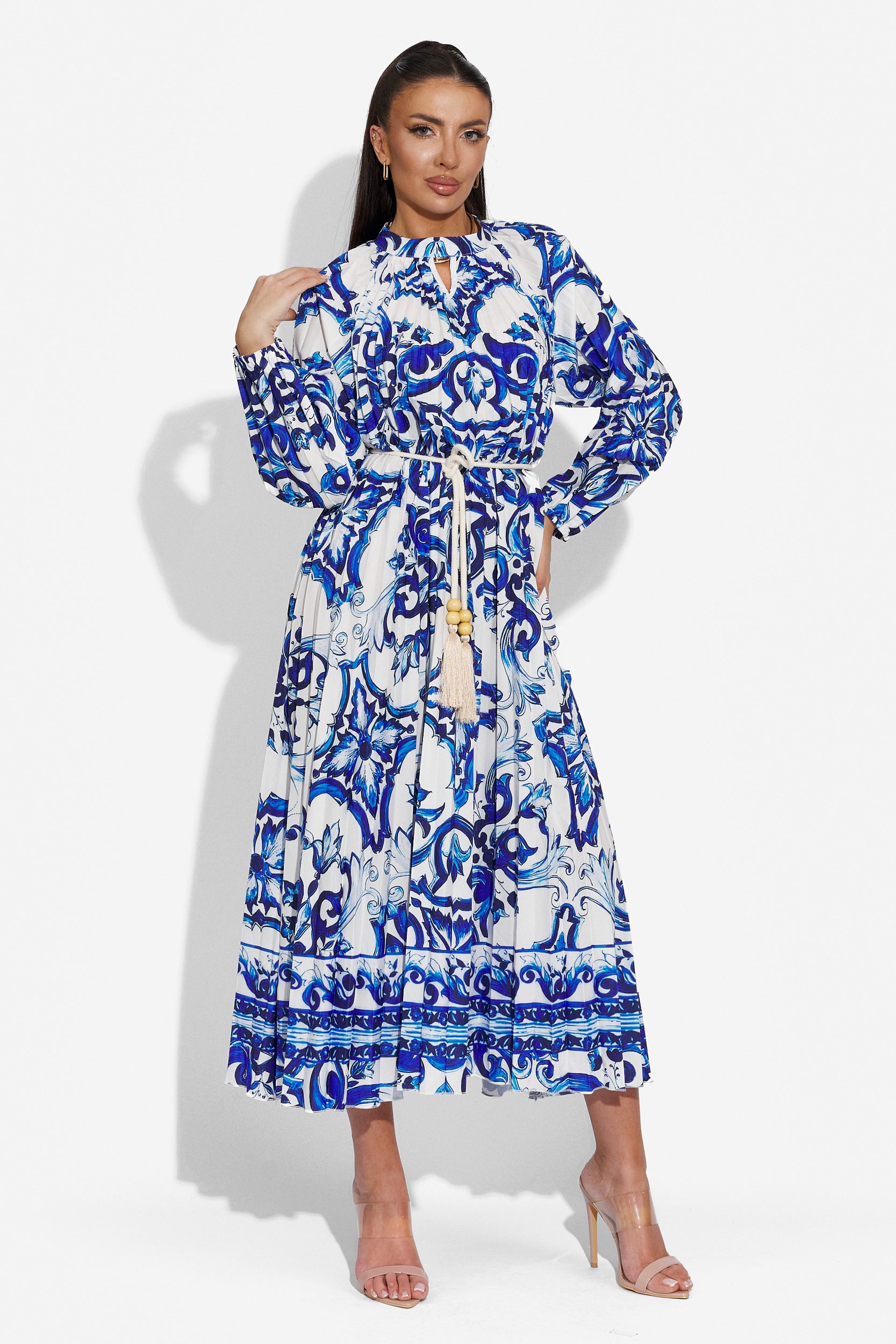 Ladies long blue dress Inverty Bogas