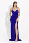 Kristeny Bogas Long Blue Ladies Dress