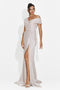 Rochie dama lunga bej Wagner Bogas